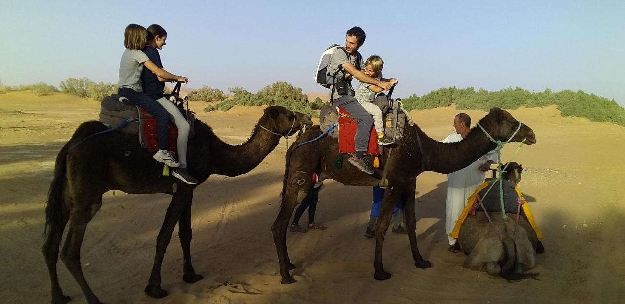 Auberge Camping La Khaima Merzouga Eksteriør billede